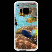 Coque HTC One M9 Poissons et coraux 5