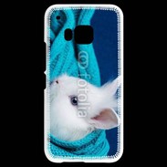 Coque HTC One M9 Portrait de lapin 5