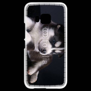 Coque HTC One M9 Chiot Husky de Sibérie