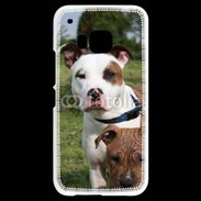 Coque HTC One M9 Chien Staffordshire