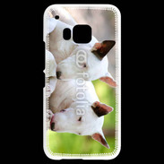 Coque HTC One M9 Chien Bull terrier anglais 1