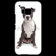Coque HTC One M9 American Staffordshire Terrier puppy
