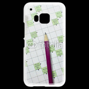 Coque HTC One M9 Mots fléchés 1