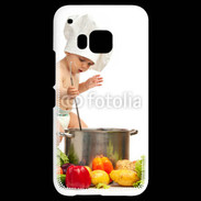 Coque HTC One M9 Bébé chef cuisinier