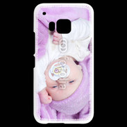 Coque HTC One M9 Amour de bébé en violet