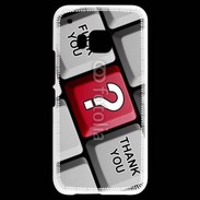 Coque HTC One M9 Humour clavier ordinateur