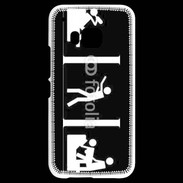 Coque HTC One M9 humour panneau 3