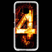 Coque HTC One M9 Quatre en feu