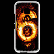 Coque HTC One M9 Six en feu