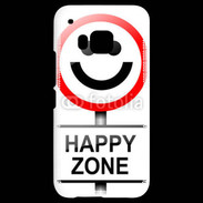 Coque HTC One M9 Happy zone