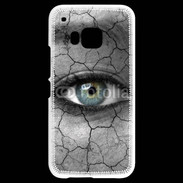 Coque HTC One M9 Oeil et terre sèche