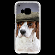 Coque HTC One M9 Beagle avec casquette