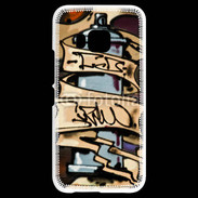 Coque HTC One M9 Graffiti bombe de peinture 6