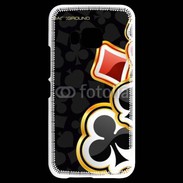 Coque HTC One M9 Carte de poker