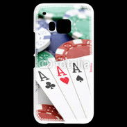 Coque HTC One M9 Passion du poker