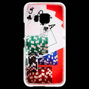 Coque HTC One M9 Passion du poker 2
