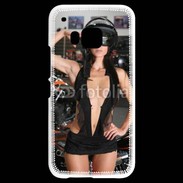 Coque HTC One M9 Femme sexy moto 1