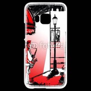 Coque HTC One M9 Saxophoniste en dessin 65