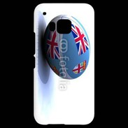 Coque HTC One M9 Ballon de rugby Fidji