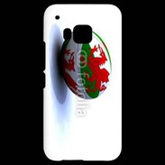 Coque HTC One M9 Ballon de rugby Pays de Galles