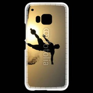 Coque HTC One M9 beach soccer couché du soleil