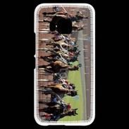 Coque HTC One M9 Arrivée de course de trot en sulky