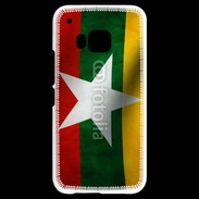Coque HTC One M9 Drapeau Birmanie