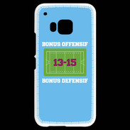 Coque HTC One M9 Bonus Offensif-Défensif Bleu