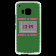 Coque HTC One M9 Bonus Offensif-Défensif Vert