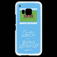 Coque HTC One M9 Fin de match Bonus offensif-défensif Bleu