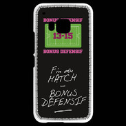 Coque HTC One M9 Fin de match Bonus offensif-défensif Noir
