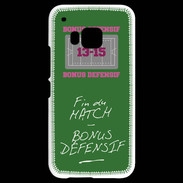 Coque HTC One M9 Fin de match Bonus offensif-défensif Vert