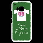 Coque HTC One M9 Troisième ligne G Bonus offensif-défensif Vert