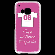 Coque HTC One M9 Troisième ligne G Bonus offensif-défensif Rose
