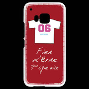 Coque HTC One M9 Troisième ligne G Bonus offensif-défensif Rouge