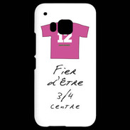 Coque HTC One M9 3/4 centre G Bonus offensif-défensif Blanc