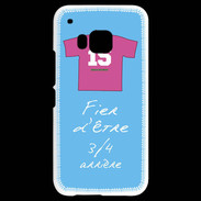 Coque HTC One M9 3/4 arrière Bonus offensif-défensif Bleu