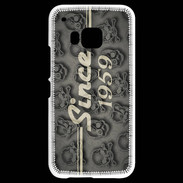 Coque HTC One M9 Since crane gris 1959