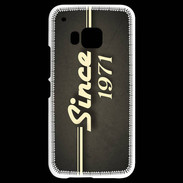 Coque HTC One M9 Since 1971 gris