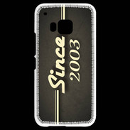 Coque HTC One M9 Since 2003 gris