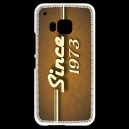 Coque HTC One M9 Orange since 1973