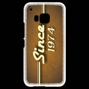 Coque HTC One M9 Orange since 1974