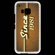 Coque HTC One M9 Orange since 1981