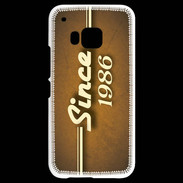 Coque HTC One M9 Orange since 1986