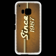 Coque HTC One M9 Orange since 1987