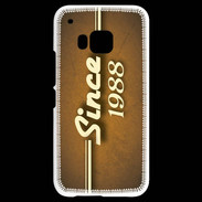 Coque HTC One M9 Orange since 1988