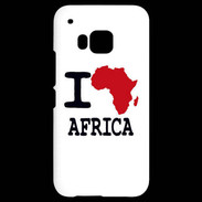 Coque HTC One M9 I love Africa 2