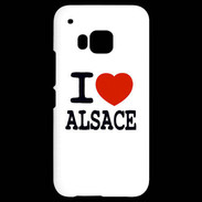 Coque HTC One M9 I love Alsace