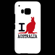 Coque HTC One M9 I love Australia 2
