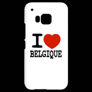 Coque HTC One M9 I love Belgique
